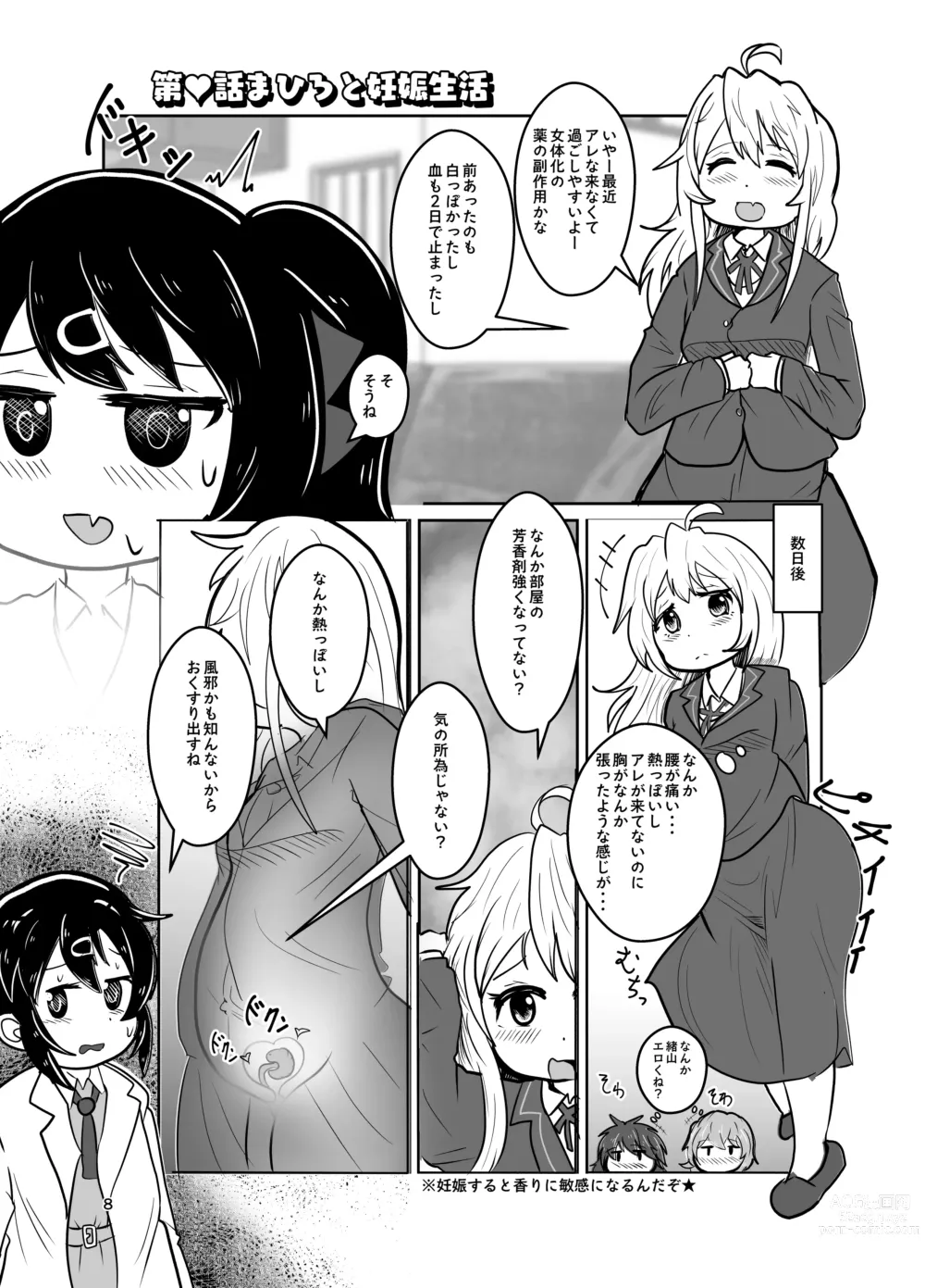 Page 8 of doujinshi Onii-chan wa Ochimai! w