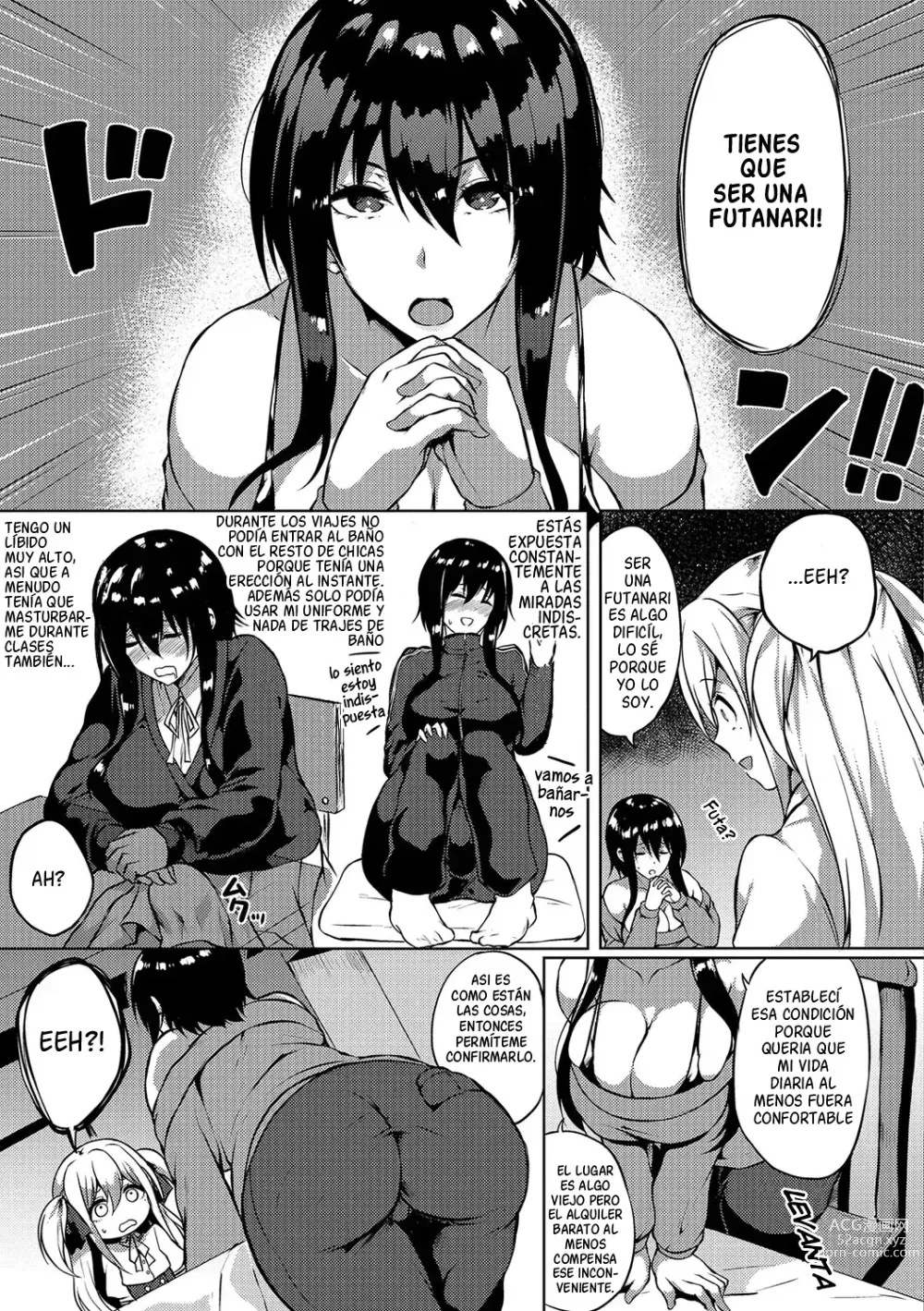 Page 4 of manga Futanari Friends! 01