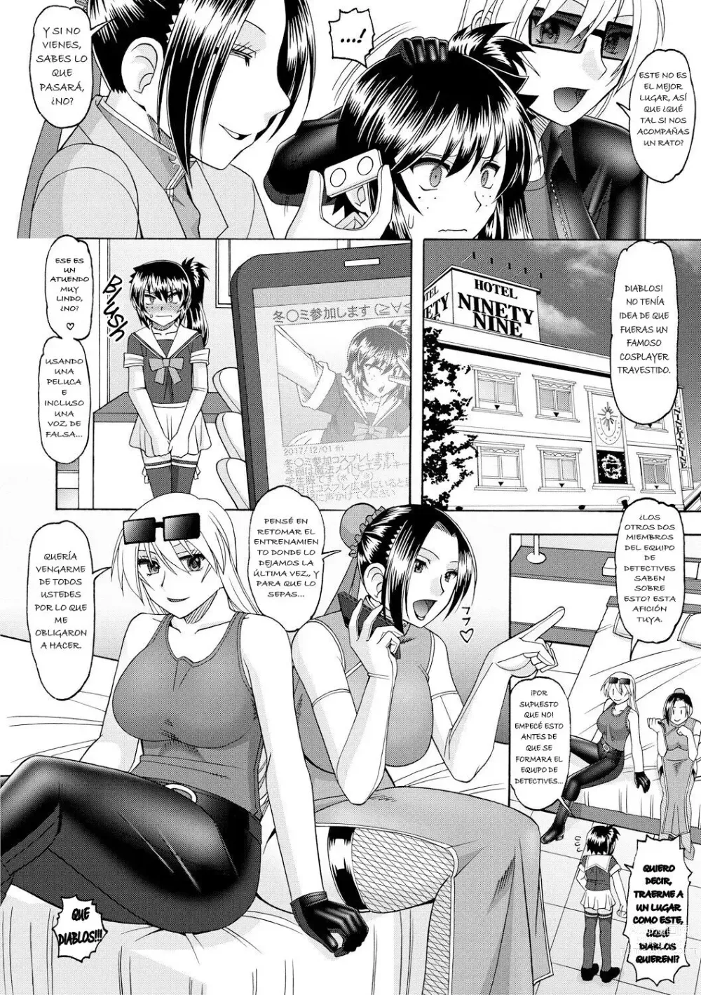 Page 4 of manga Onna Kaitoutachi no Kyuujitsu