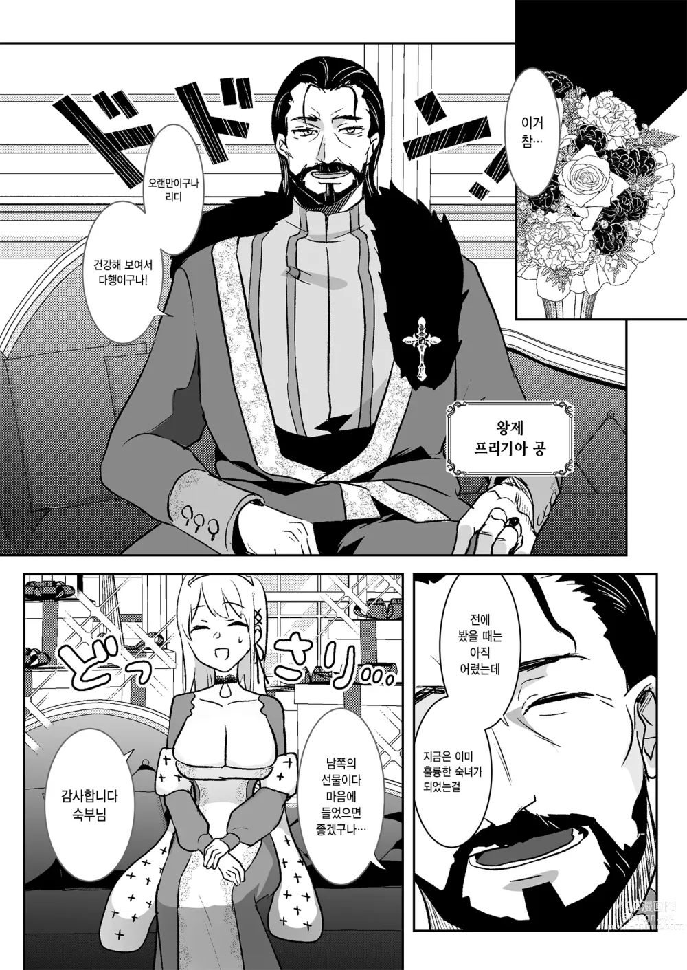Page 8 of doujinshi 왕녀 함락