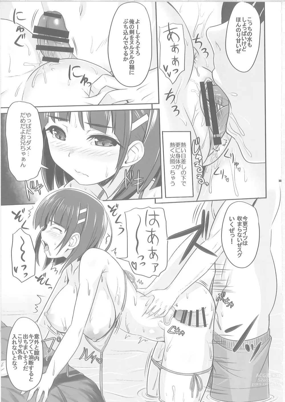 Page 10 of doujinshi Sister Affection On＆Off 2 SAO Soushuuhen