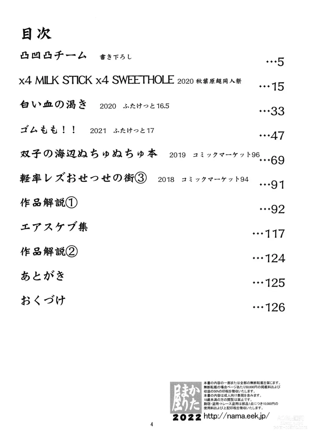 Page 3 of doujinshi Keisotsu Onna x Onna o Sesse no Machi Soushuuhen 2 Kamore Hen