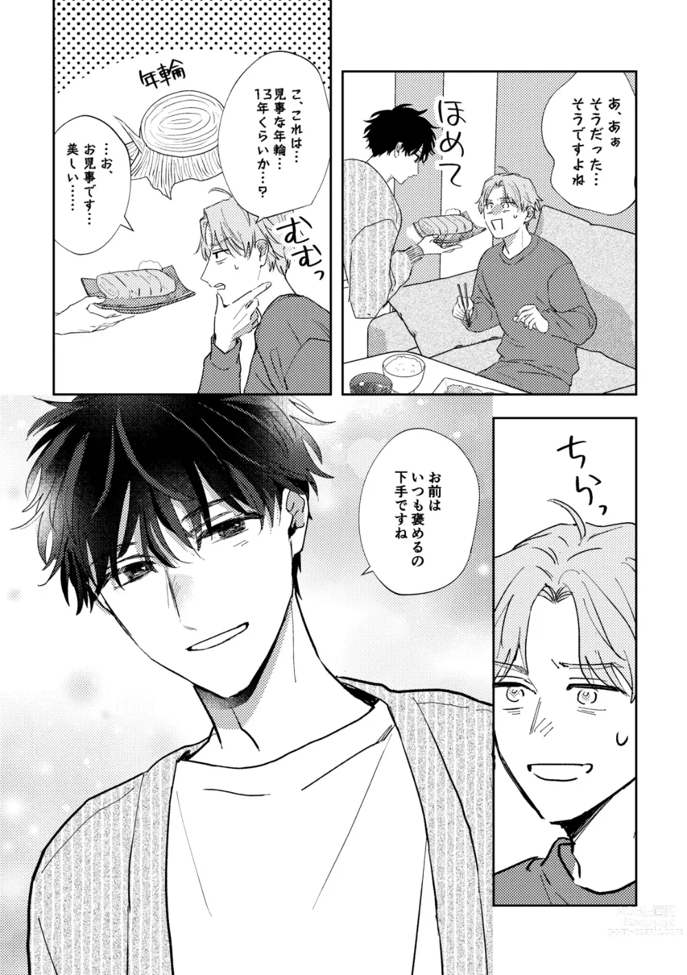 Page 15 of doujinshi Ame ni Hare wo Kau