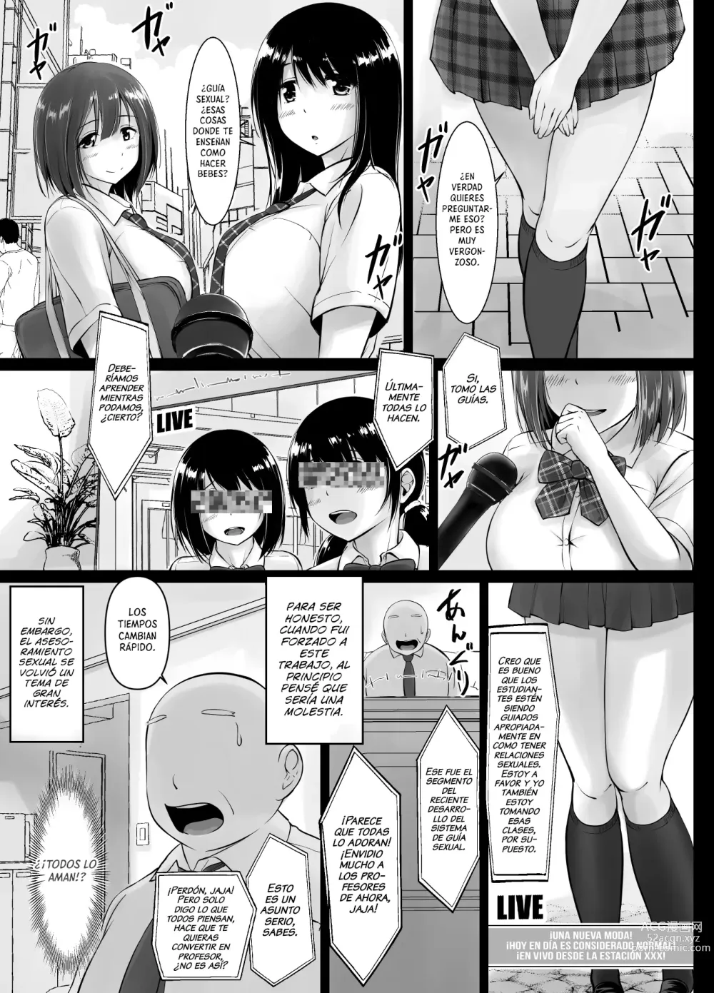 Page 3 of doujinshi Un Colegio de Señoritas Ricas con Lecciones para hacer Bebes 2