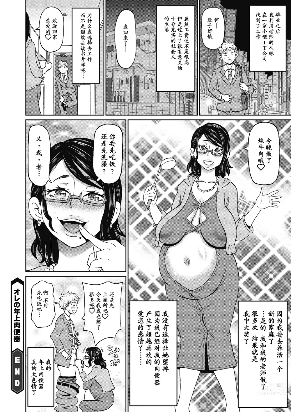 Page 21 of manga Ore no Toshiue Nikubenki