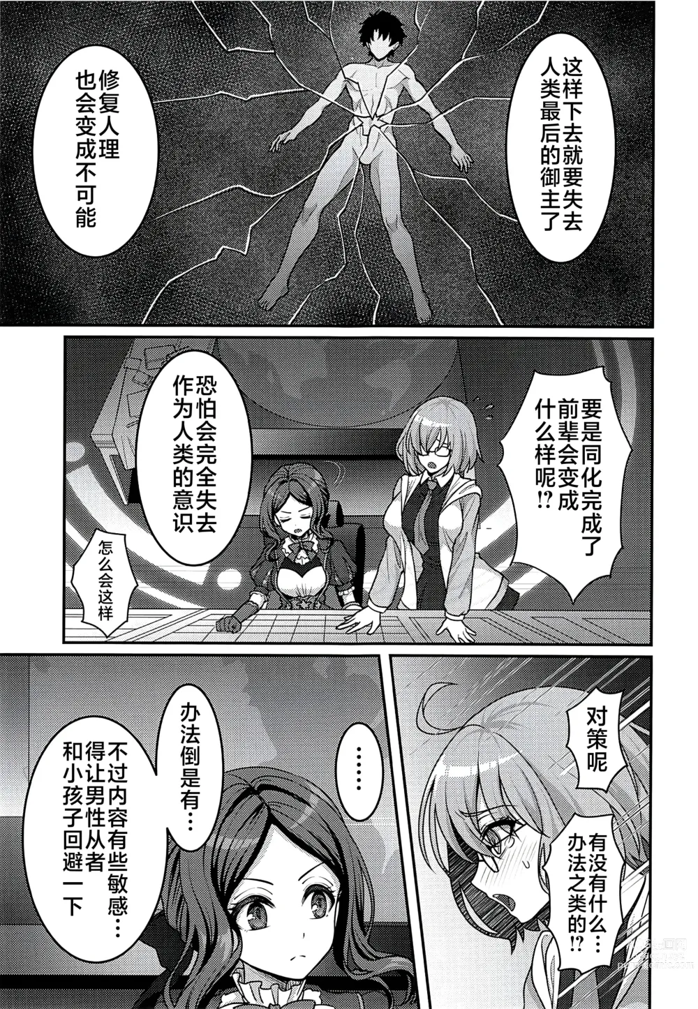 Page 4 of doujinshi Chaldea Sakusei Souryokusen!!