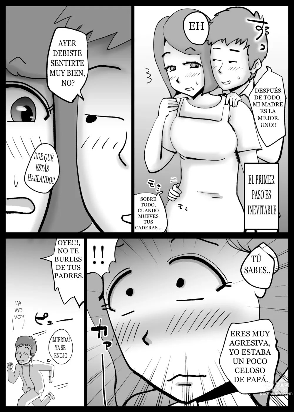 Page 34 of doujinshi Kaa-san ga Tou-san to Machigaete Ore to Sex Shichatta