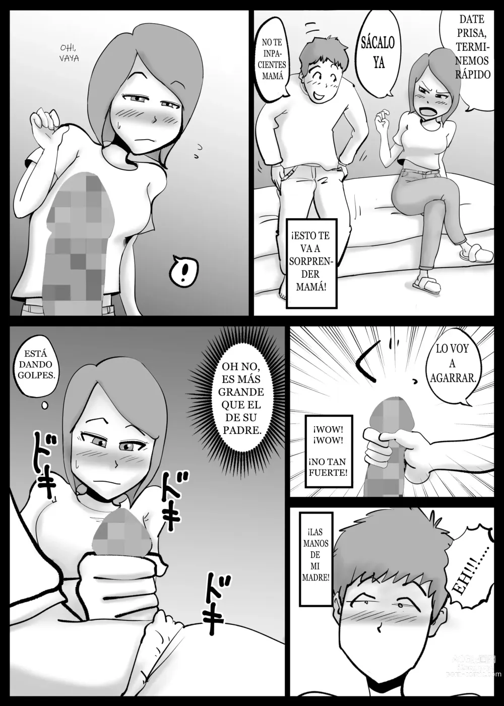 Page 9 of doujinshi Kaa-san ga Tou-san to Machigaete Ore to Sex Shichatta