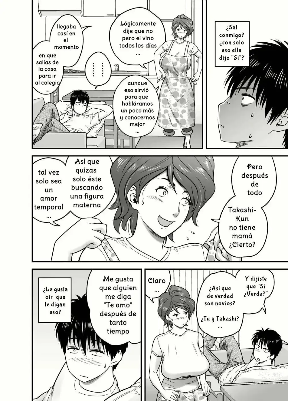 Page 9 of doujinshi Mi amigo es el novio de mi mama 01-02 + Extra