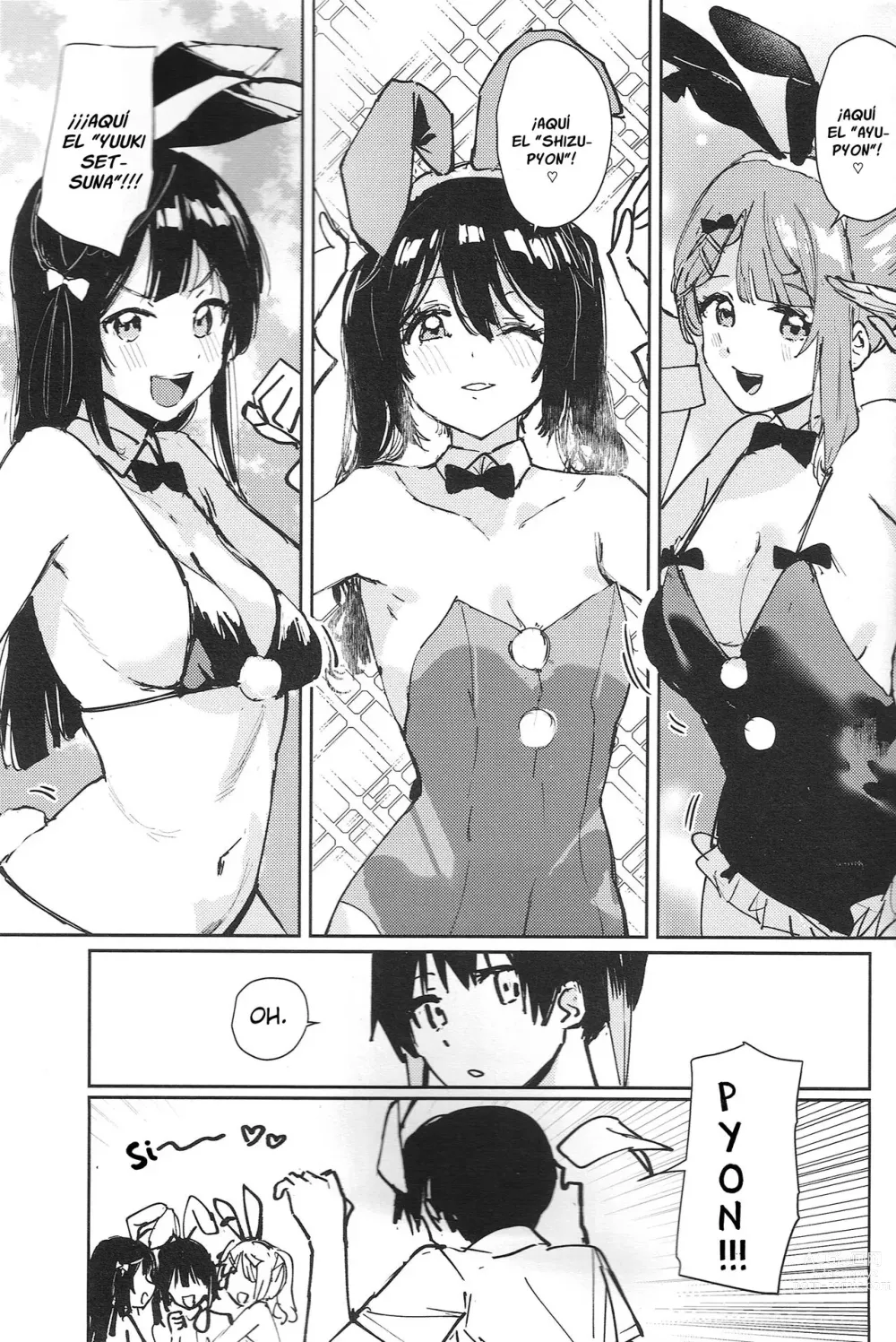 Page 4 of doujinshi Operación de rescate de A•ZU•NA