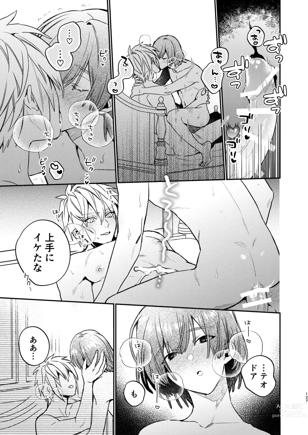 Page 127 of doujinshi Tensei mobu wa BL gē no sekai de hame rare kōryaku sa remashita! ?3