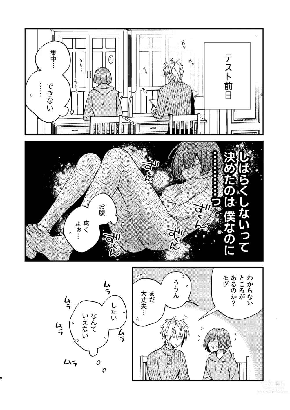 Page 8 of doujinshi Tensei mobu wa BL gē no sekai de hame rare kōryaku sa remashita! ?3