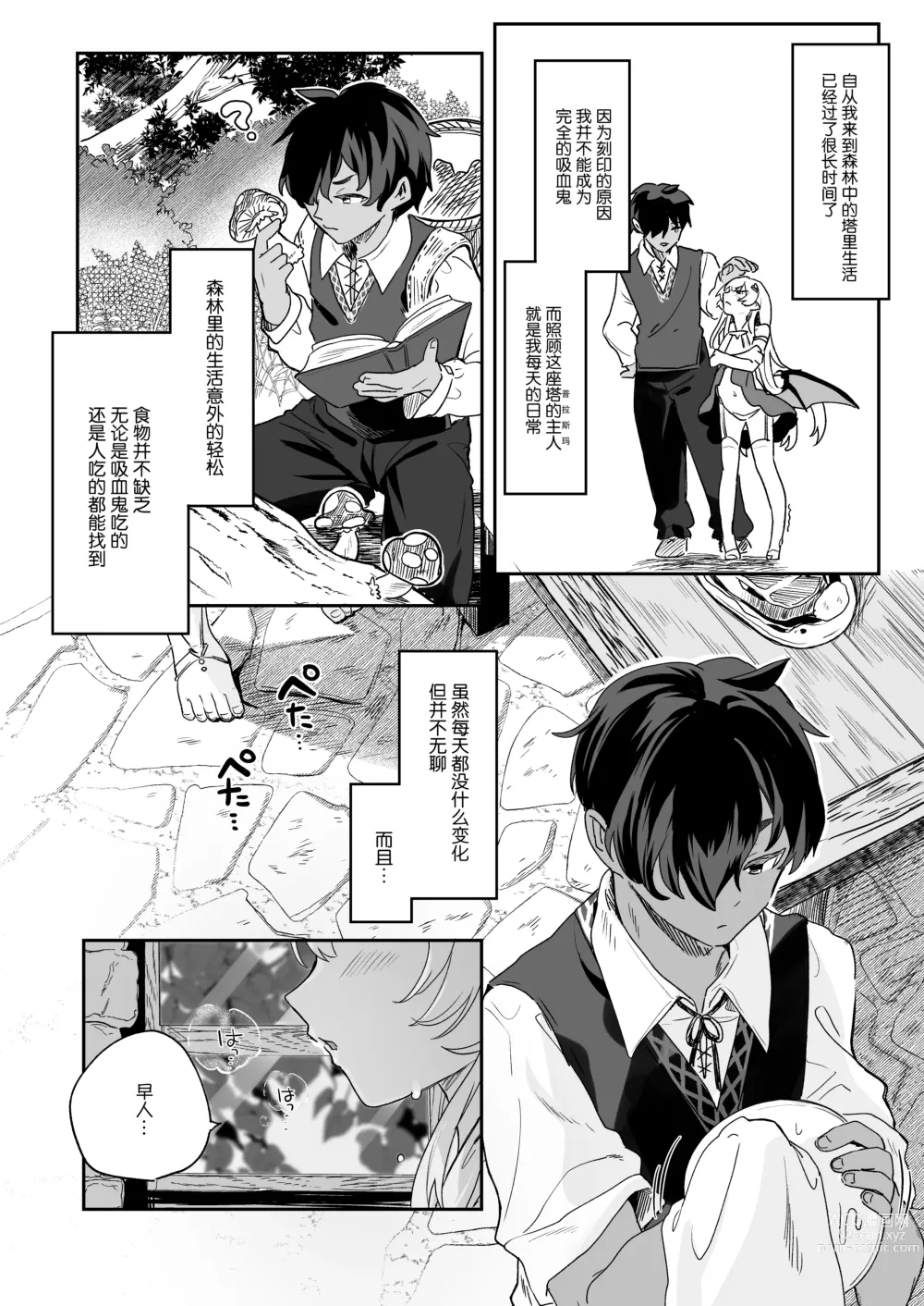 Page 28 of doujinshi 血姬夜交 -真祖公主在发情!- (decensored)