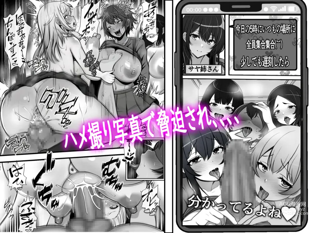 Page 6 of doujinshi Teisou Gyakuten Toshi Damasarete Nyuukai Shita YariCir Shuudan no Leader ga Dou Mitemo Hatsukoi no Onee-san nano daga...