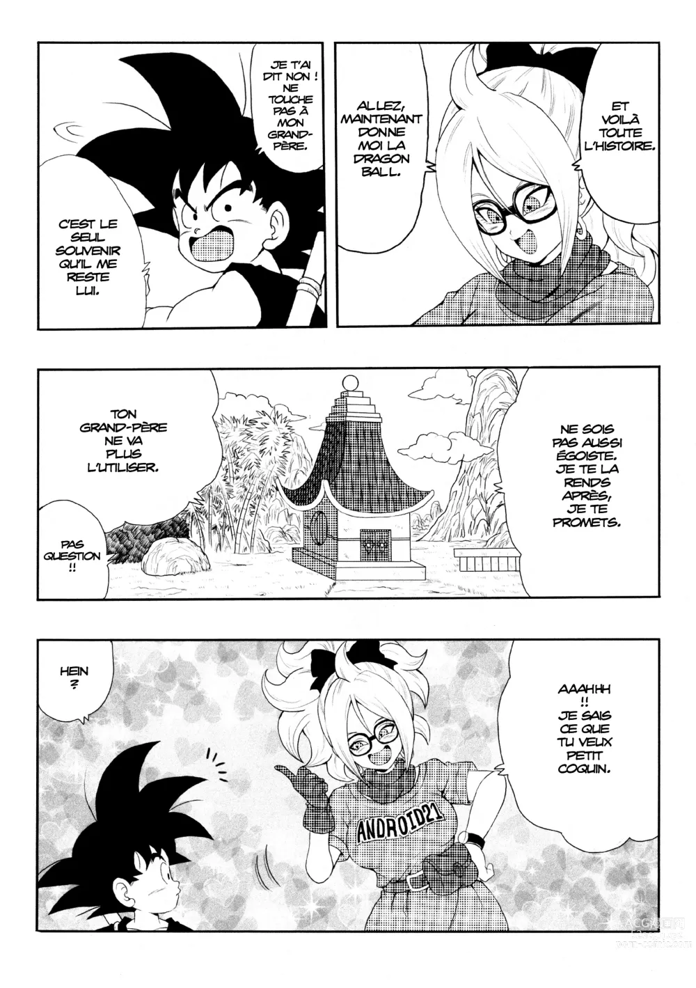 Page 4 of doujinshi Episode of Bulma - Android 21 Version