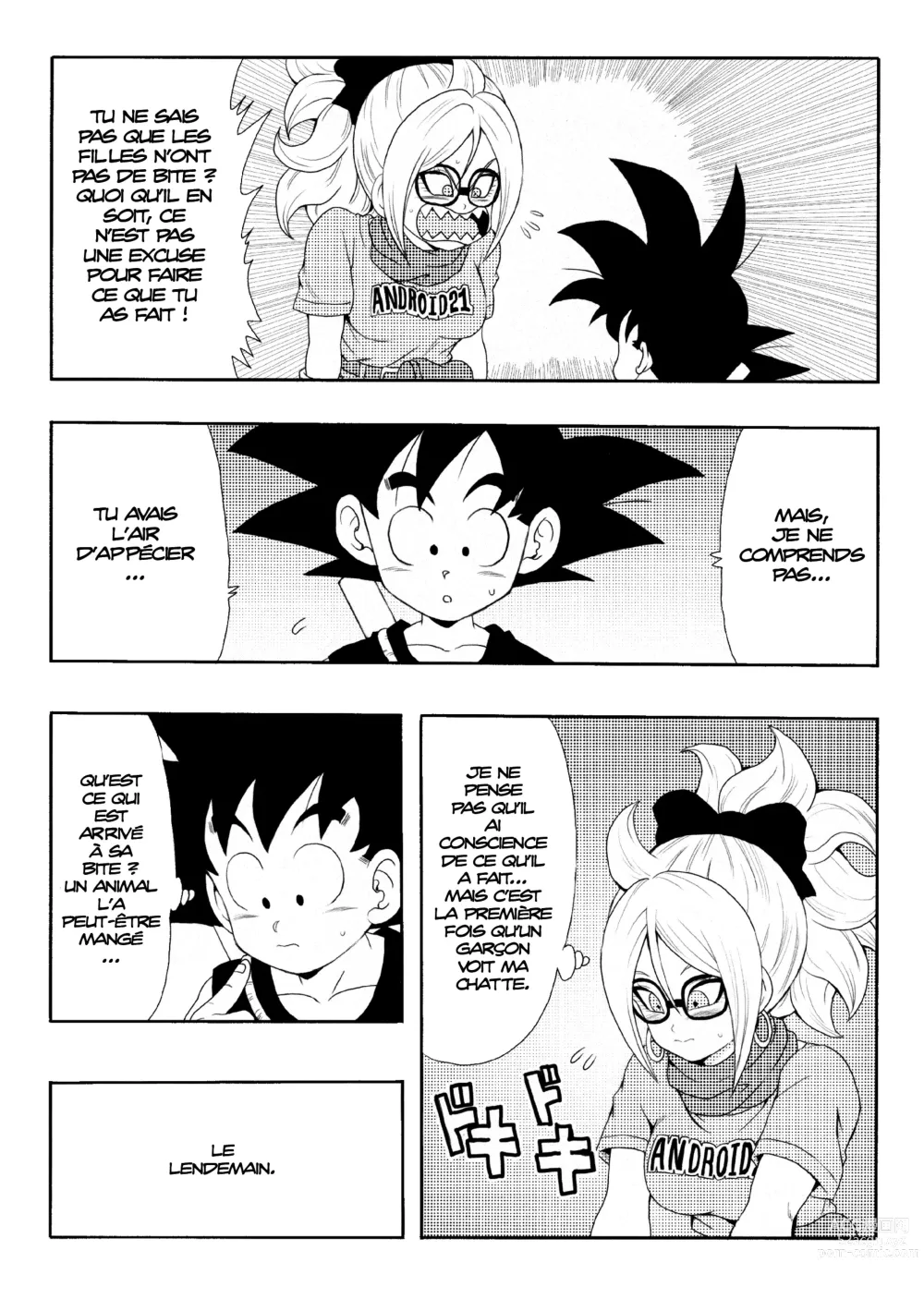 Page 8 of doujinshi Episode of Bulma - Android 21 Version