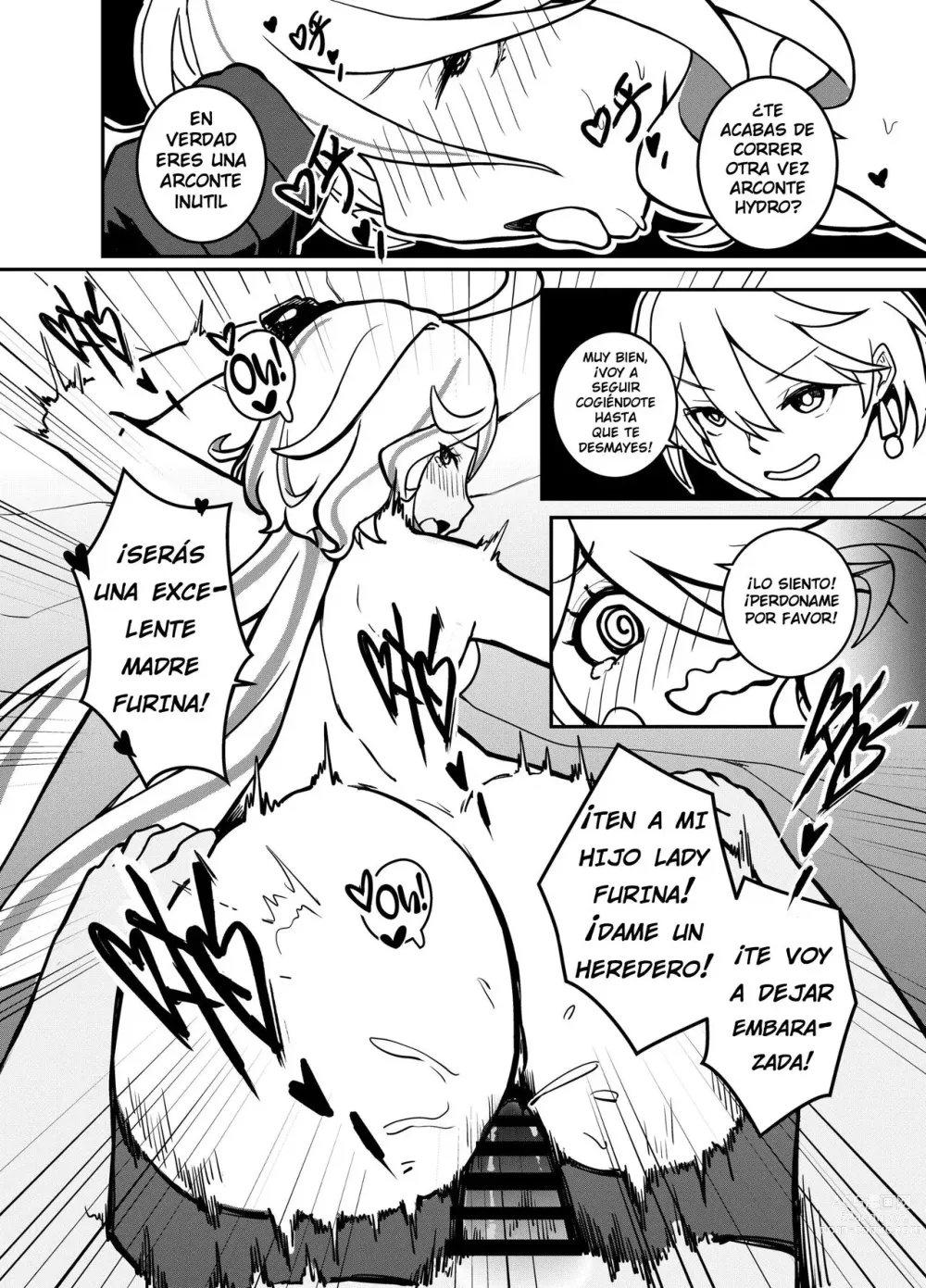 Page 12 of doujinshi Furina Estúpida