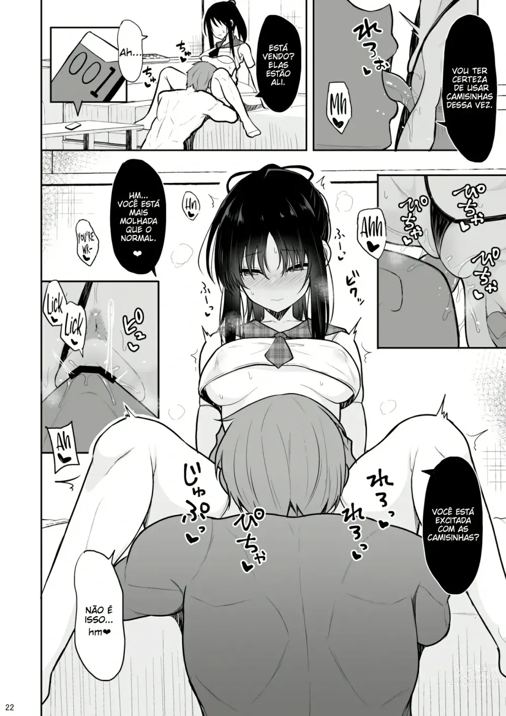 Page 21 of doujinshi Seiso na Kanojo o Nakadashi Chuudoku ni Saseru made