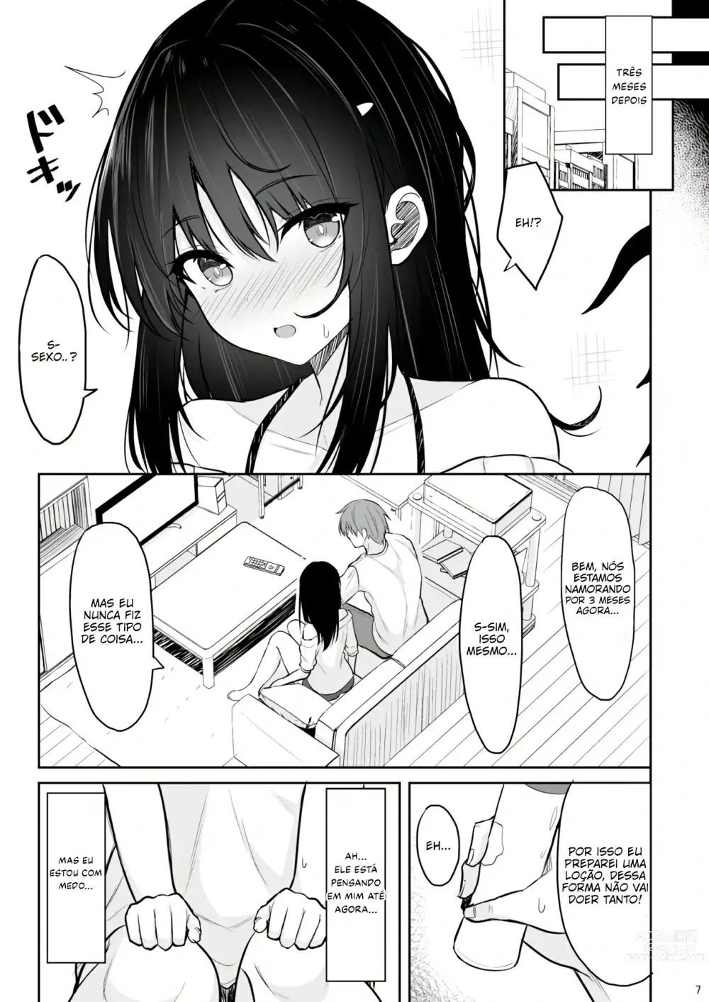 Page 6 of doujinshi Seiso na Kanojo o Nakadashi Chuudoku ni Saseru made