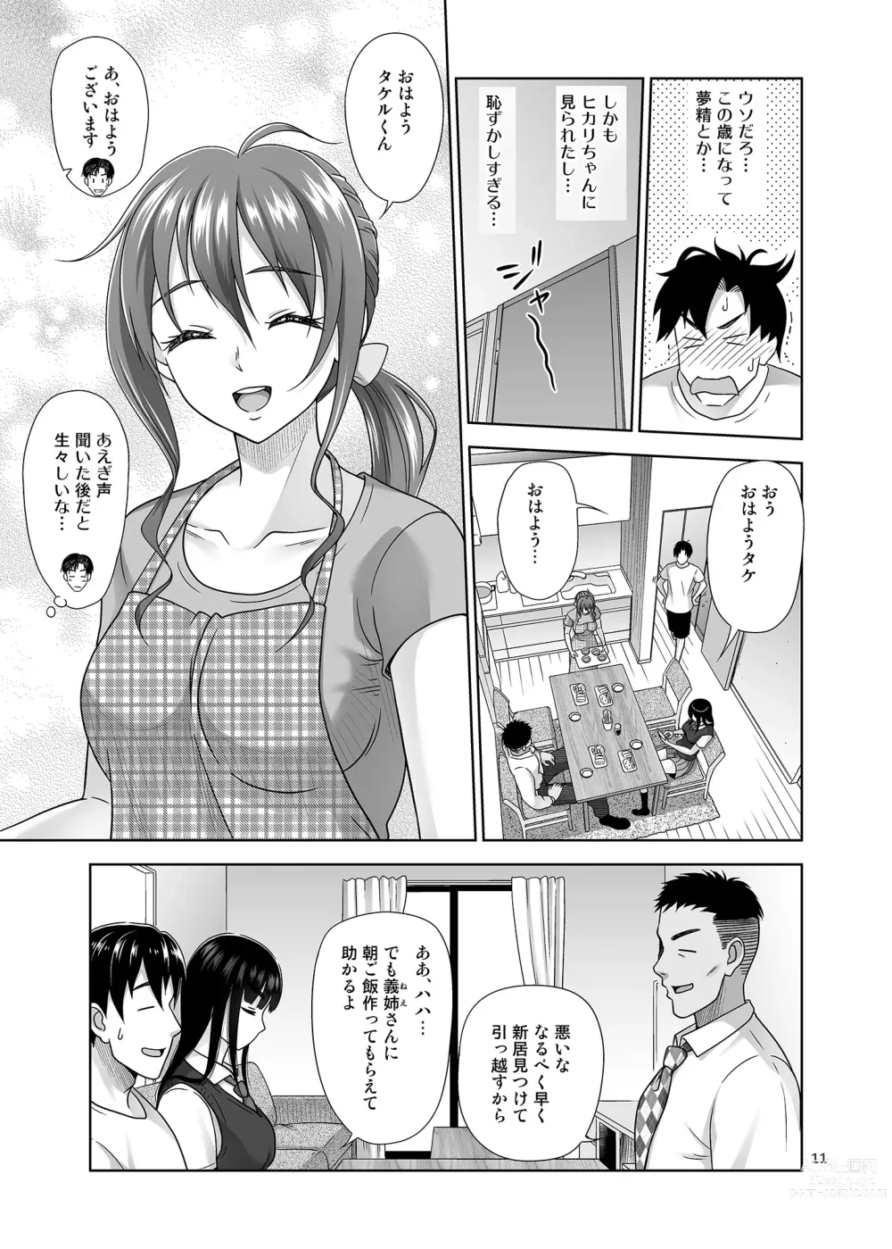 Page 10 of doujinshi Atashi ga Nuite Ageyo kka?