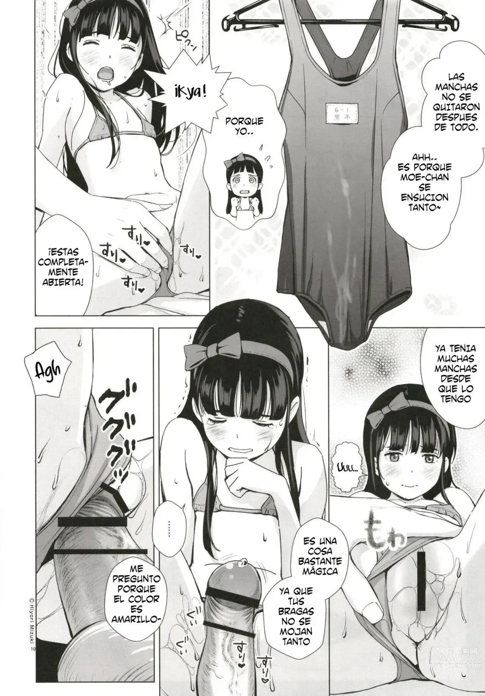 Page 12 of doujinshi Lovey dovey everyday with a growing girl Kuroki Moe 13 Years Old