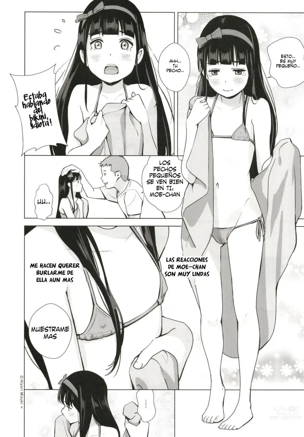 Page 6 of doujinshi Lovey dovey everyday with a growing girl Kuroki Moe 13 Years Old