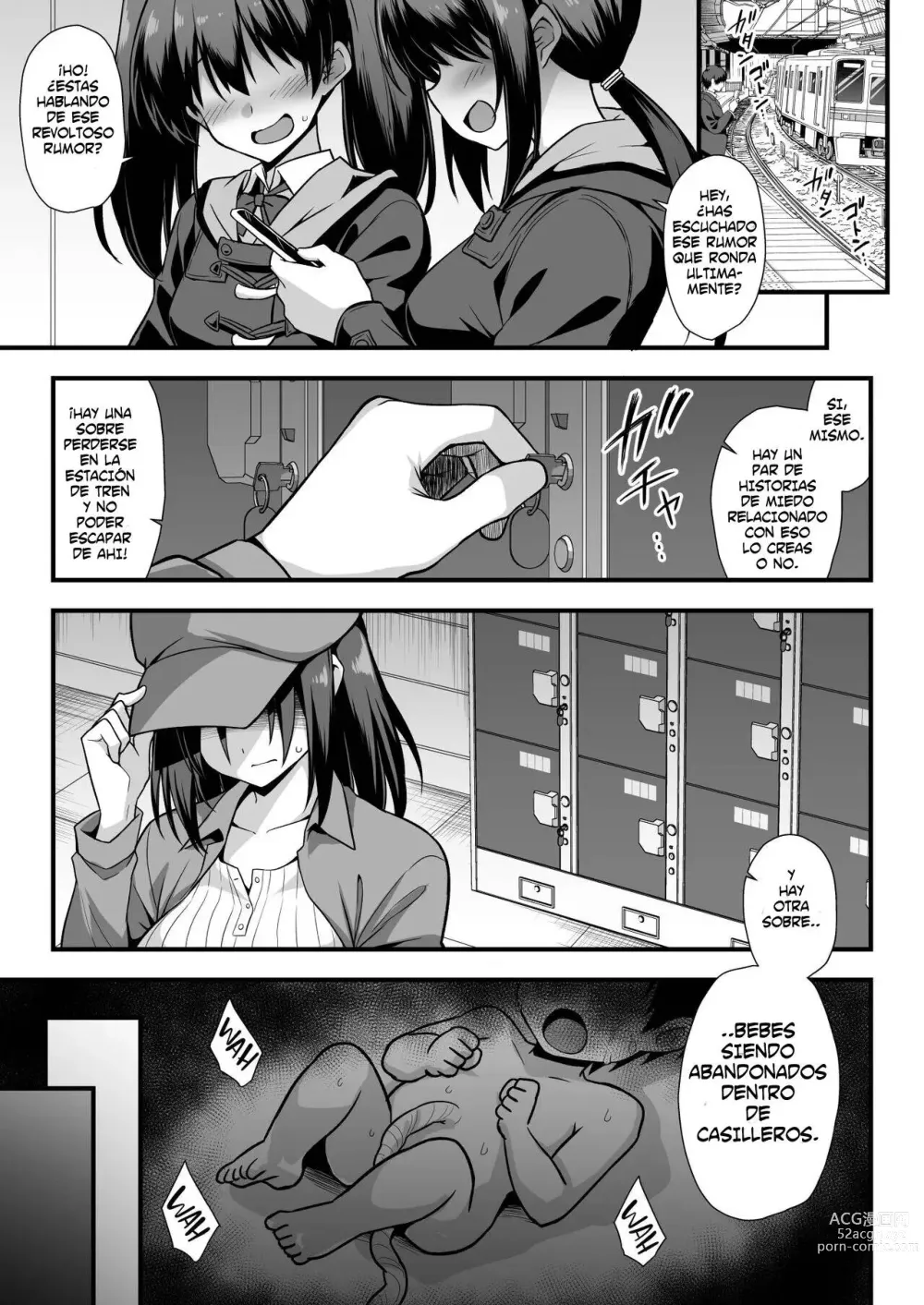 Page 2 of doujinshi I Got Lost at the Kisaragi Station, and a Spooky Brat Fucked Me Dry!