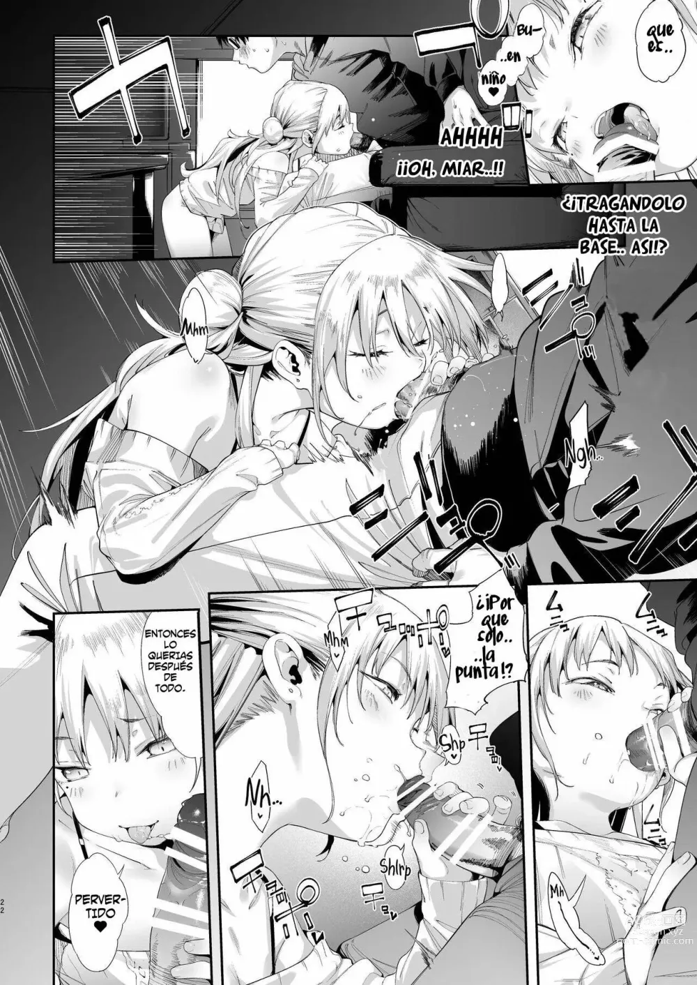 Page 22 of doujinshi Mesugaki Rina-chan