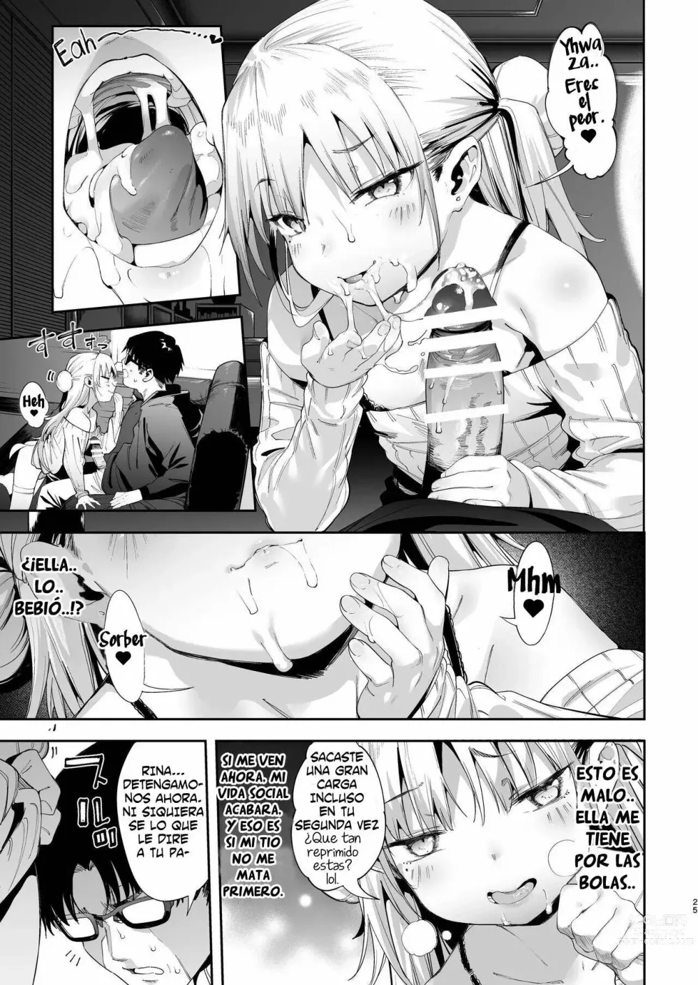 Page 25 of doujinshi Mesugaki Rina-chan