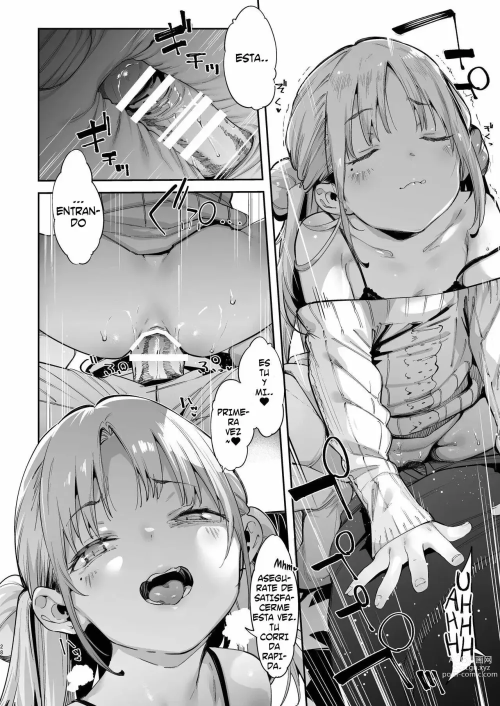 Page 28 of doujinshi Mesugaki Rina-chan