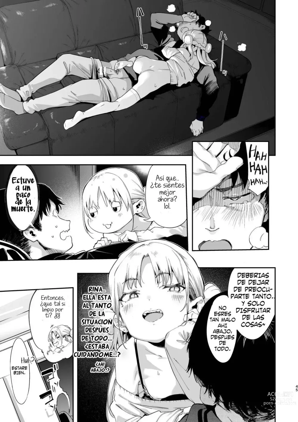 Page 45 of doujinshi Mesugaki Rina-chan