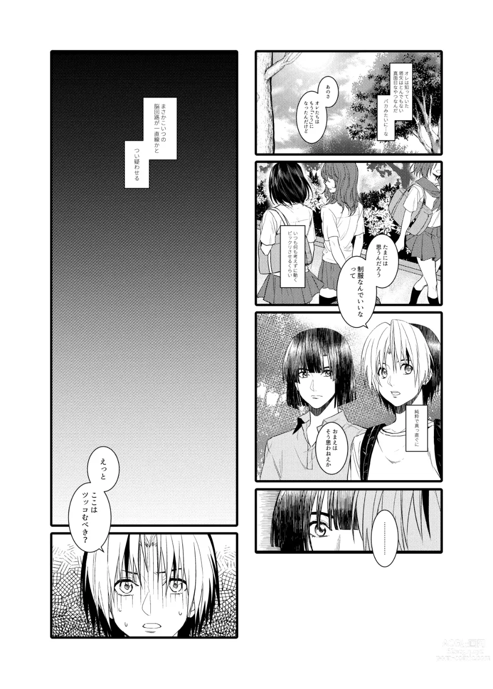 Page 2 of doujinshi Saikyou ♂ Kanojo