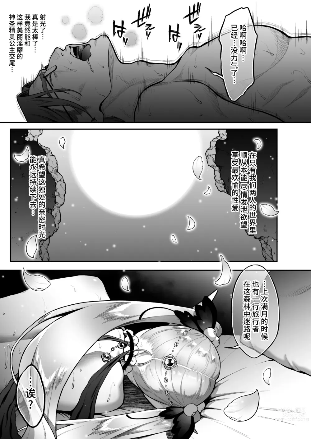 Page 20 of doujinshi 悠久の娼エルフ5 「夢幻」後編
