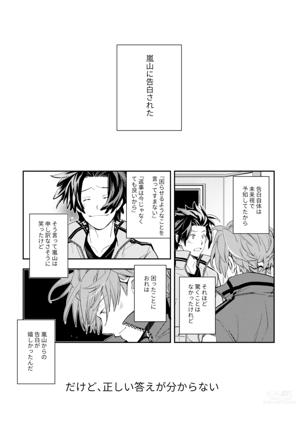 Page 6 of doujinshi Mirai Sentaku no Jiyuu