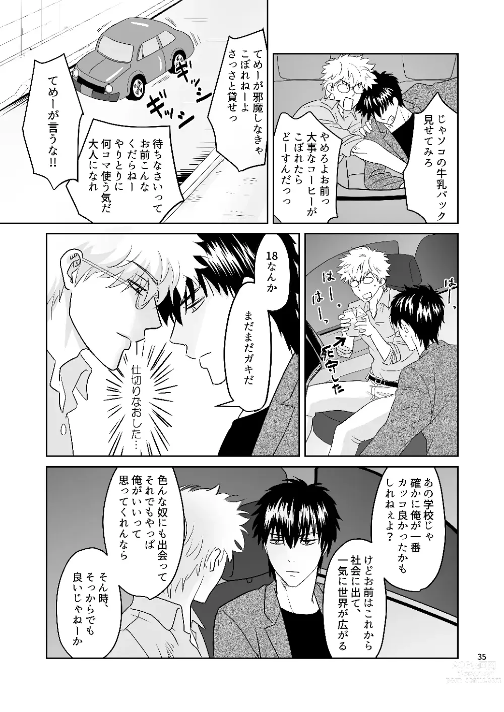 Page 33 of doujinshi Ginpachi Sensei no Hokentaiiku