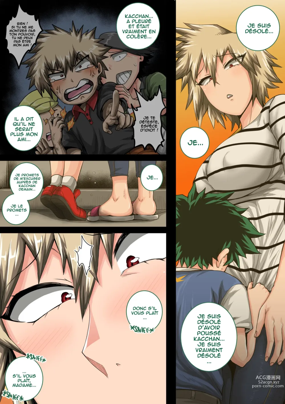 Page 45 of doujinshi Boku no Harem Academia Ch. 7.3 Bakugou Mama to no Natsuyasumi Kouhen Ge