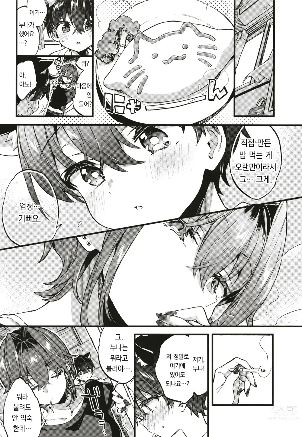 Page 13 of doujinshi 살짝 무서운 누나에게 보살핌 받게 되었습니다.
