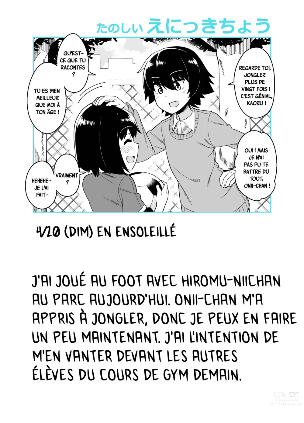 Page 2 of doujinshi Onii-chan Choukyou Nikki