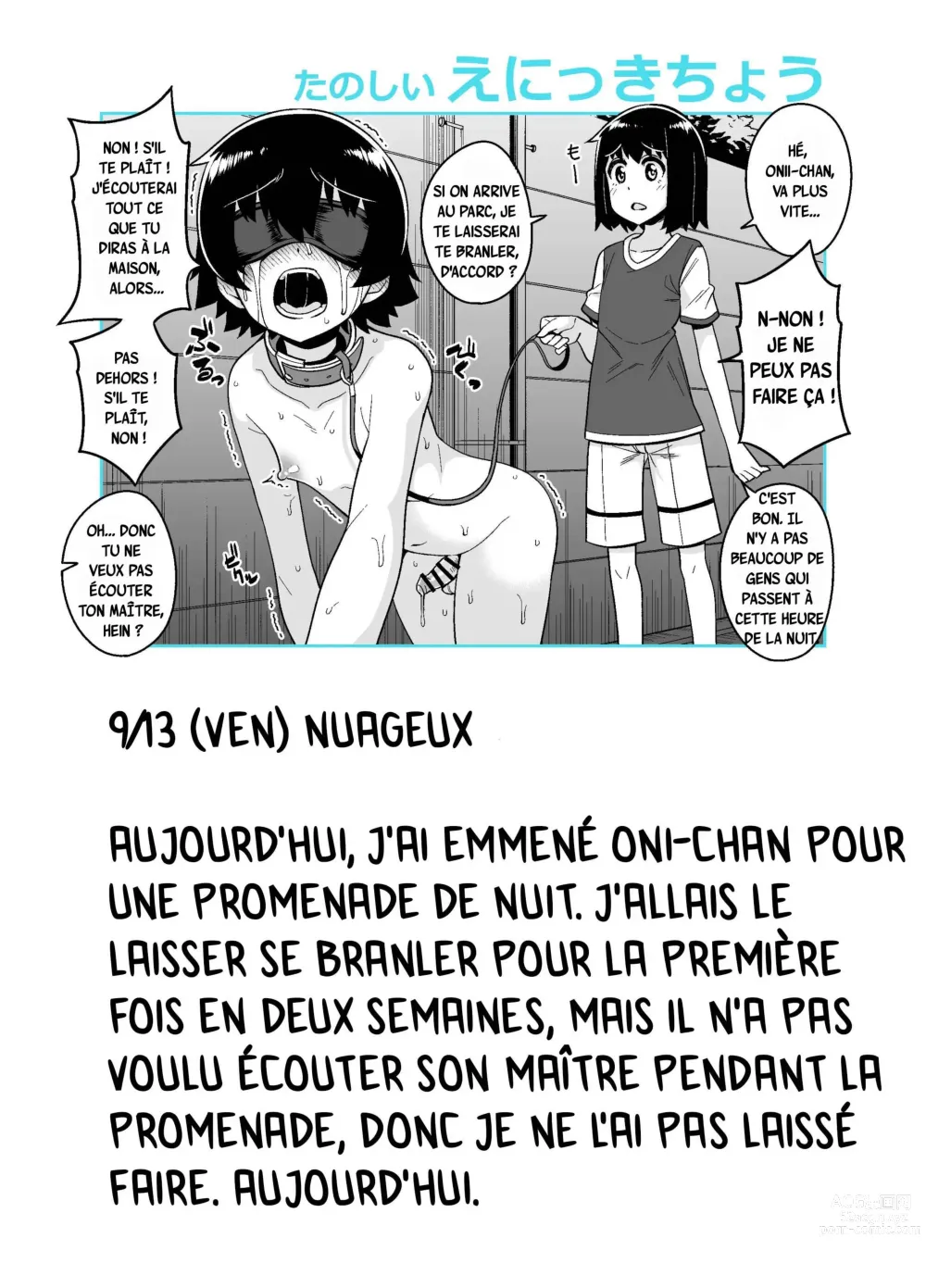 Page 13 of doujinshi Onii-chan Choukyou Nikki