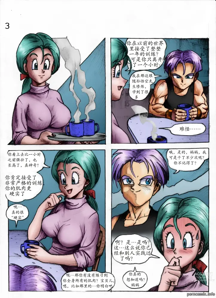 Page 3 of doujinshi Kamehasutra 2_ Timeless Lust (Dragon Ball Z)（Chinese）个人汉化