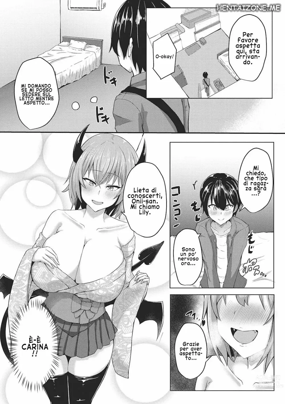 Page 4 of manga Benvenuti dalle Succubus