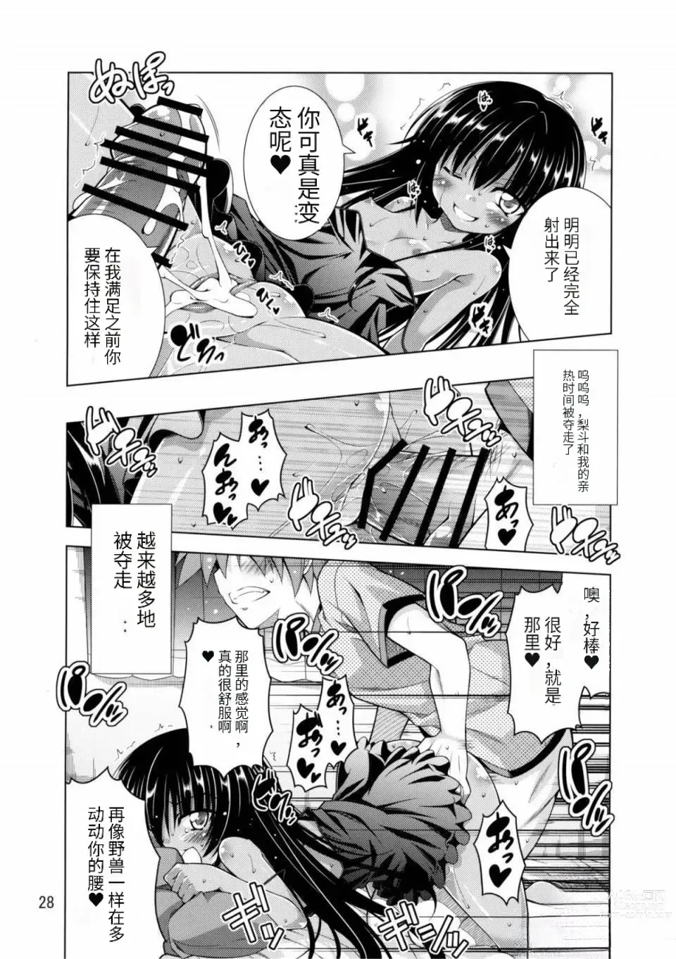 Page 27 of doujinshi Rito-san no Harem Seikatsu 2