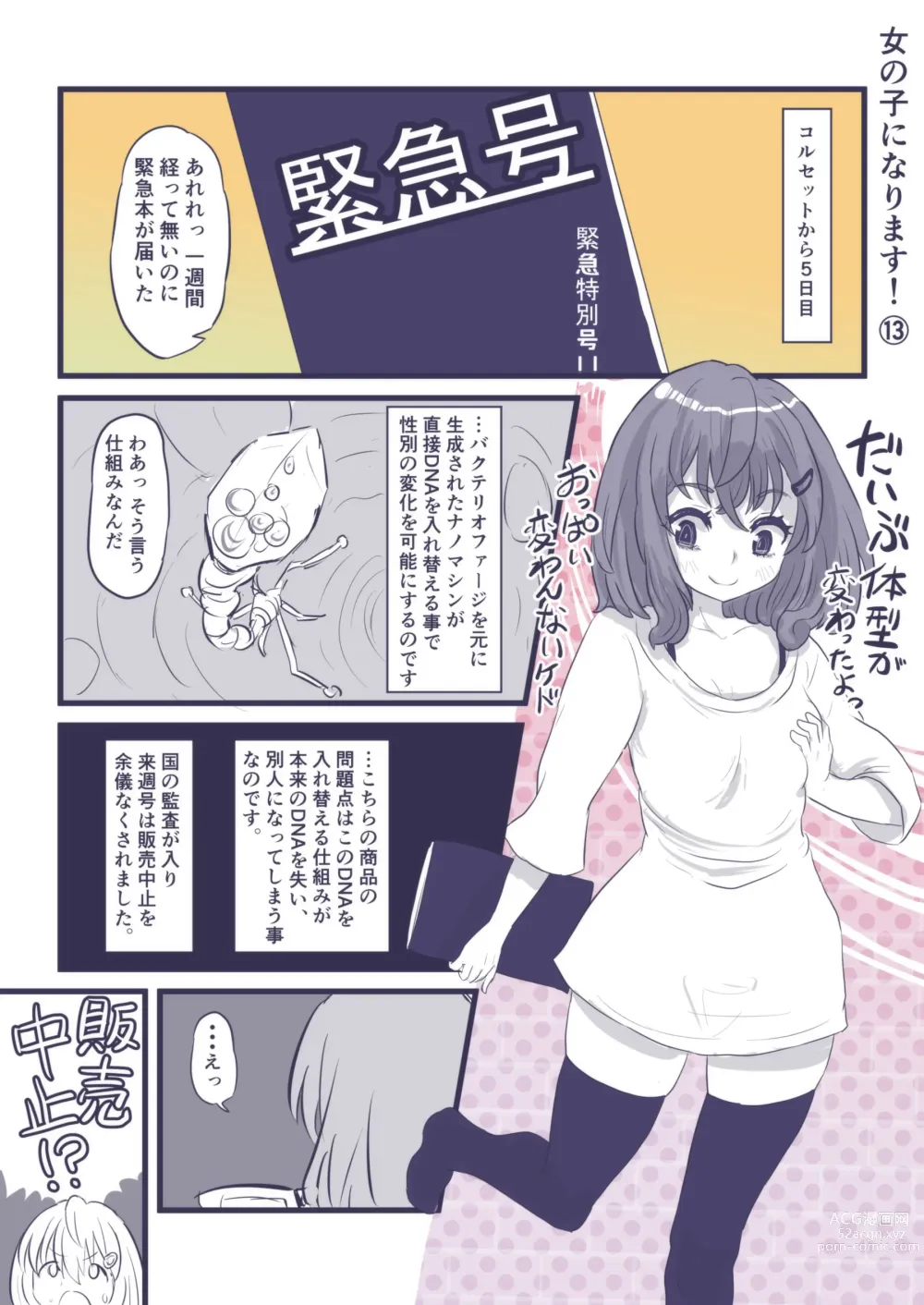 Page 60 of doujinshi Onnanoko ni Narimasu!