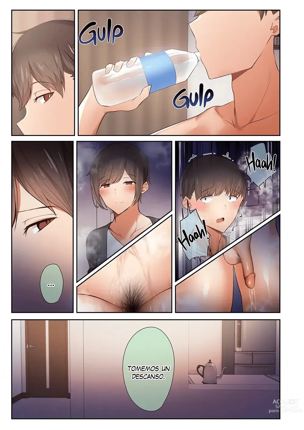 Page 40 of doujinshi Perdi a mi amiga marimacho por una enorme verga 1-2