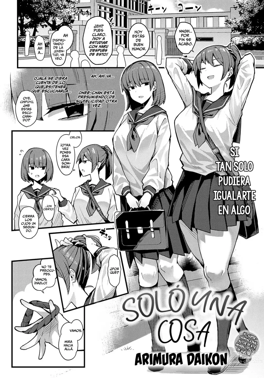 Page 2 of manga Solo Una Cosa