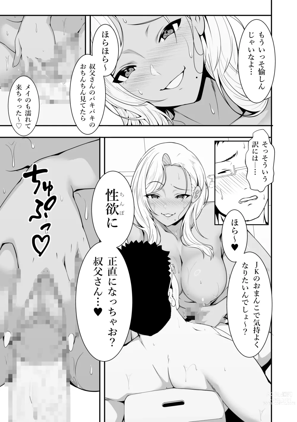 Page 19 of doujinshi Mei-chan wa, Bitch na Gal