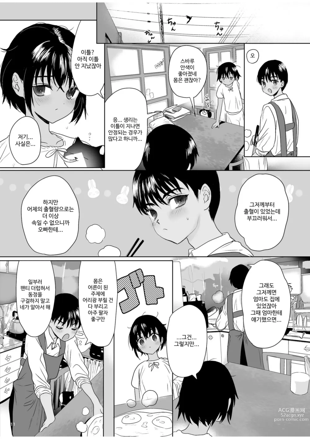 Page 10 of doujinshi 사춘기 이문록