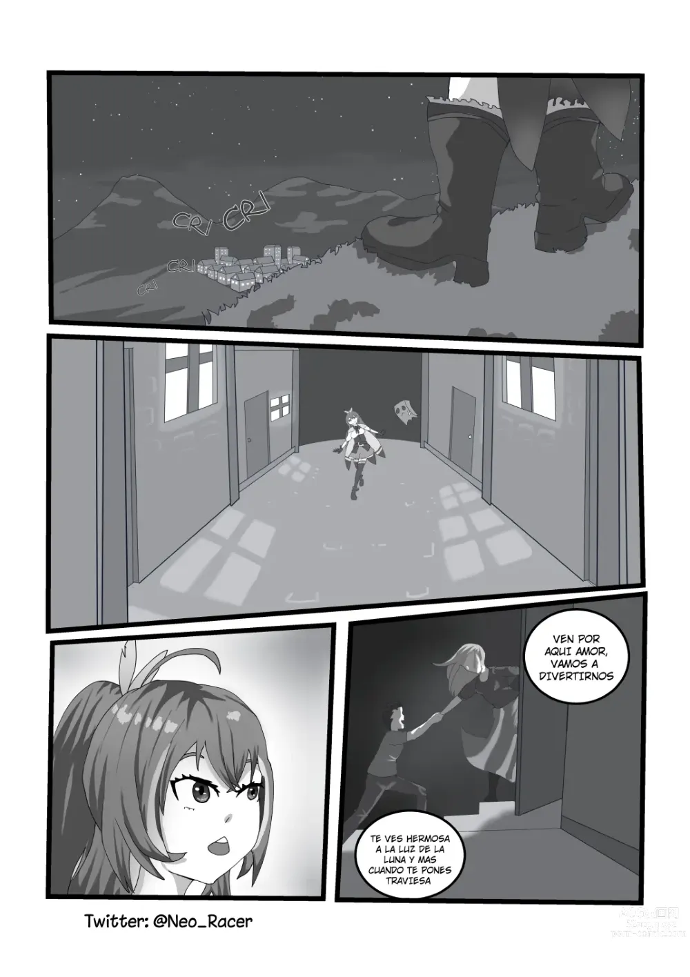 Page 3 of doujinshi Curious Owl