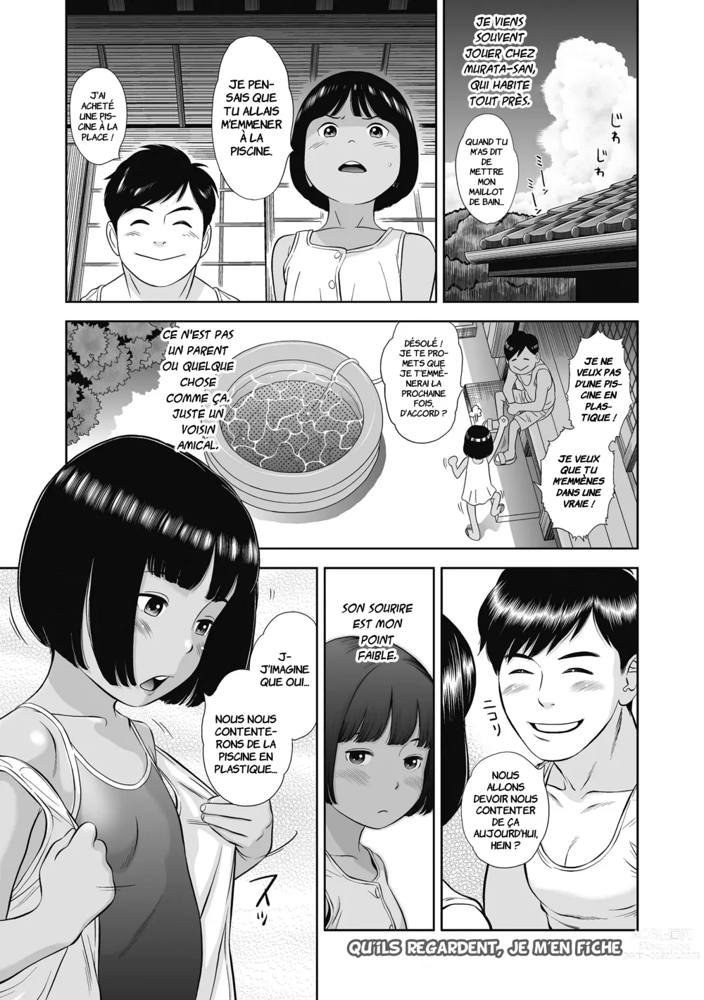 Page 1 of manga Qu'ils regardent, je m'en fiche