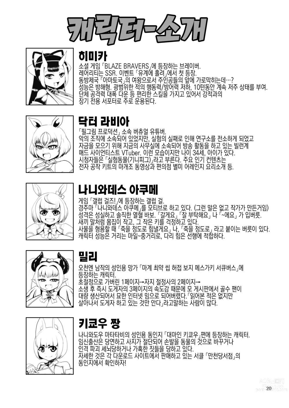 Page 20 of doujinshi 마유 짱의 1도 모르는 코스프레 SEX 보고서